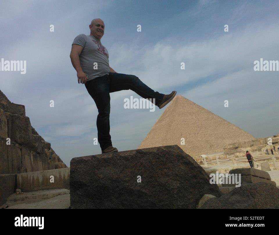 Pyramids - Smartphone Captured Stock Image