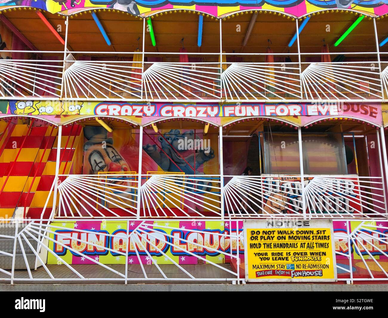 House of fun fairground hires stock photography and images Alamy