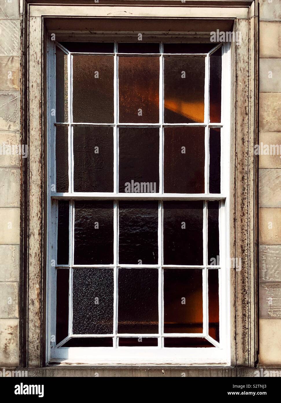 Window in Georgian townhouse - Smartphone Captured Stock Image Window in Georgian townhouse - Smartphone Captured Stock Image
