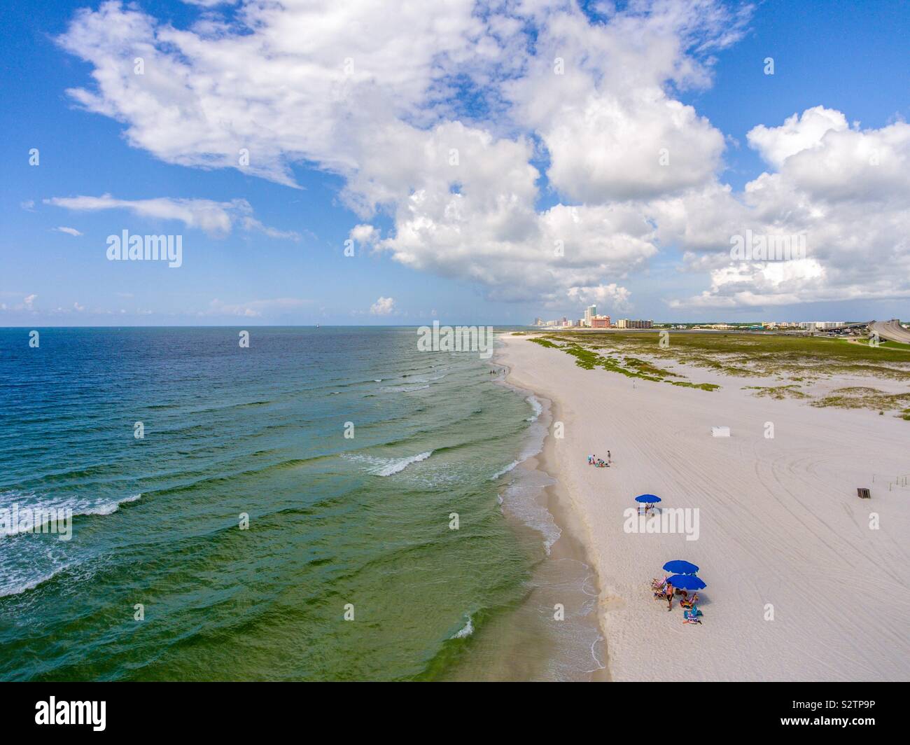 Orange Beach, Alabama - Smartphone Captured Stock Image