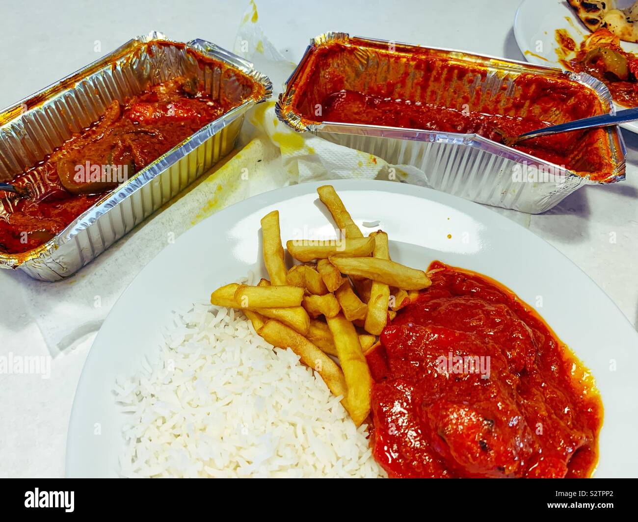 Indian curry takeaway hires stock photography and images Alamy