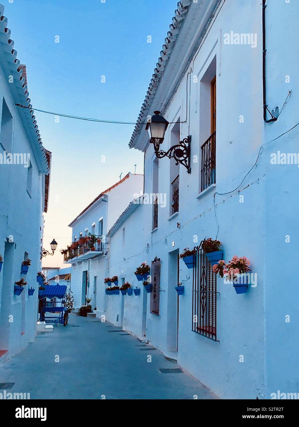 Spanish street Stock Photo - Alamy