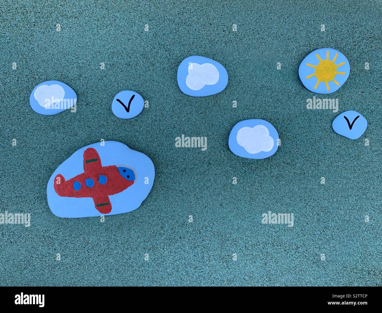 Time to travel far away - Smartphone Captured Stock Image