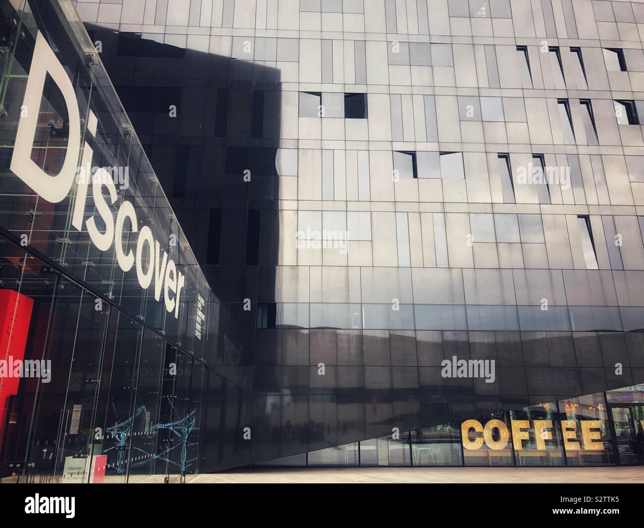 Mann Island buildings , Liverpool Waterfront, Liverpool, England. - Smartphone Captured Stock Image