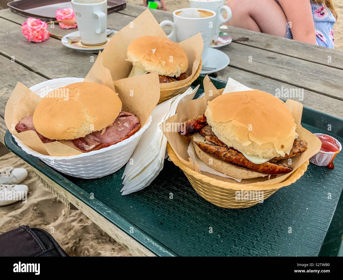 Bacon butty hires stock photography and images Alamy