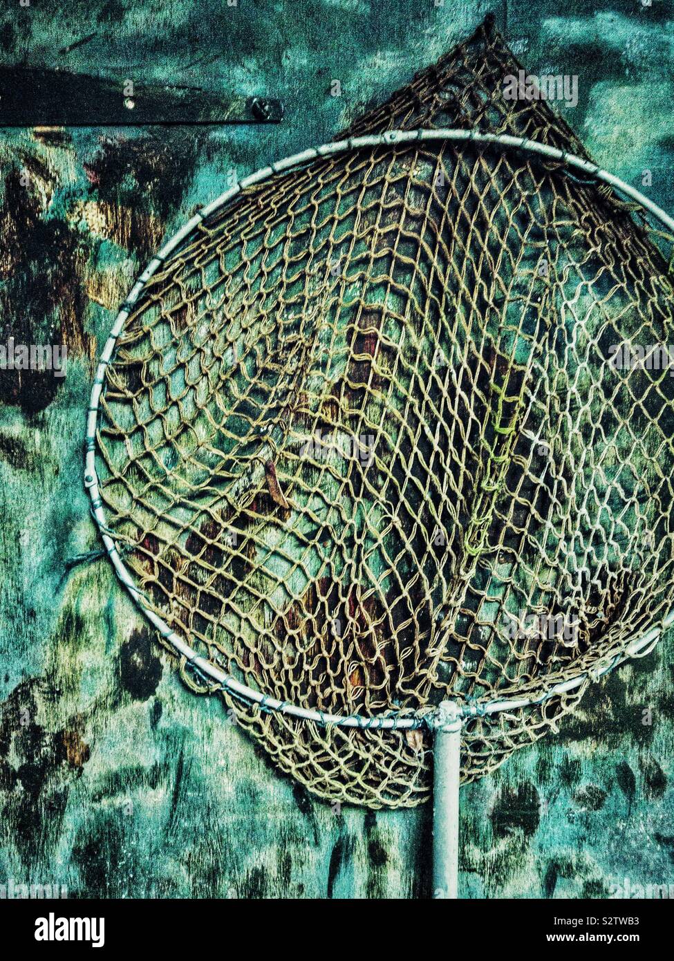 Fishing net on a wall hi-res stock photography and images - Alamy