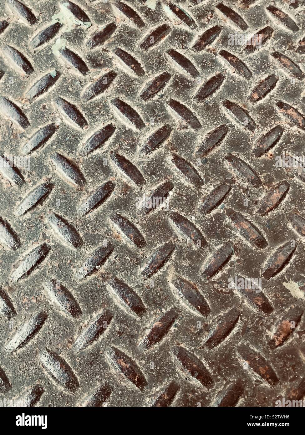 Rugged sheet of manufactured metal Stock Photo Alamy