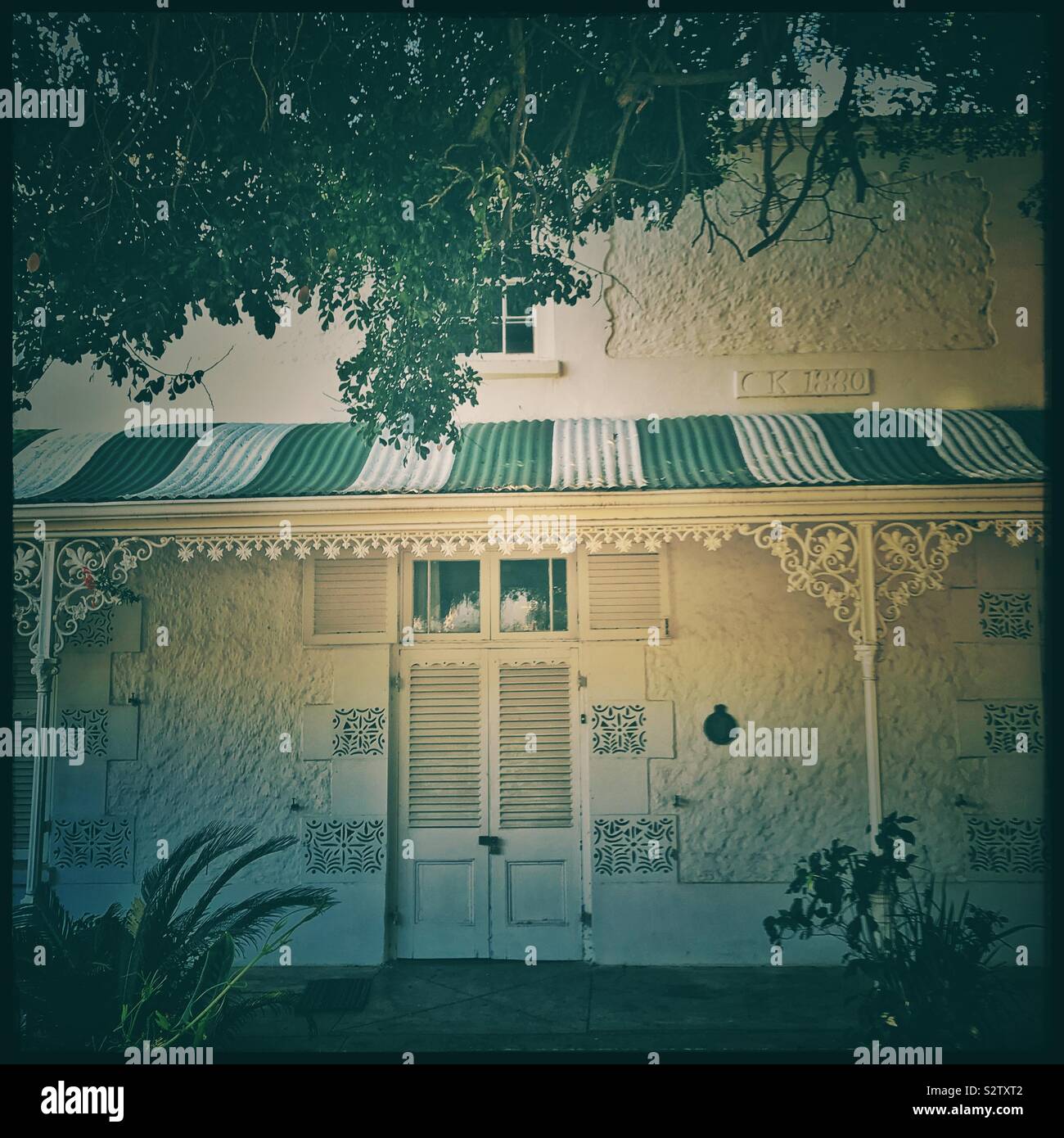 Old house in Tulbagh, Western Cape Province, South Africa. - Smartphone Captured Stock Image