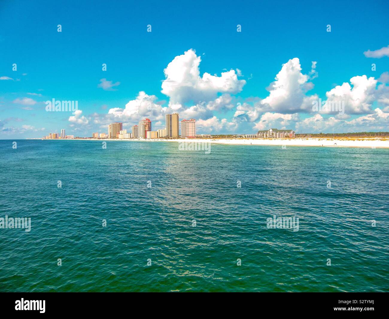 Gulf Shores Beach Stock Photo