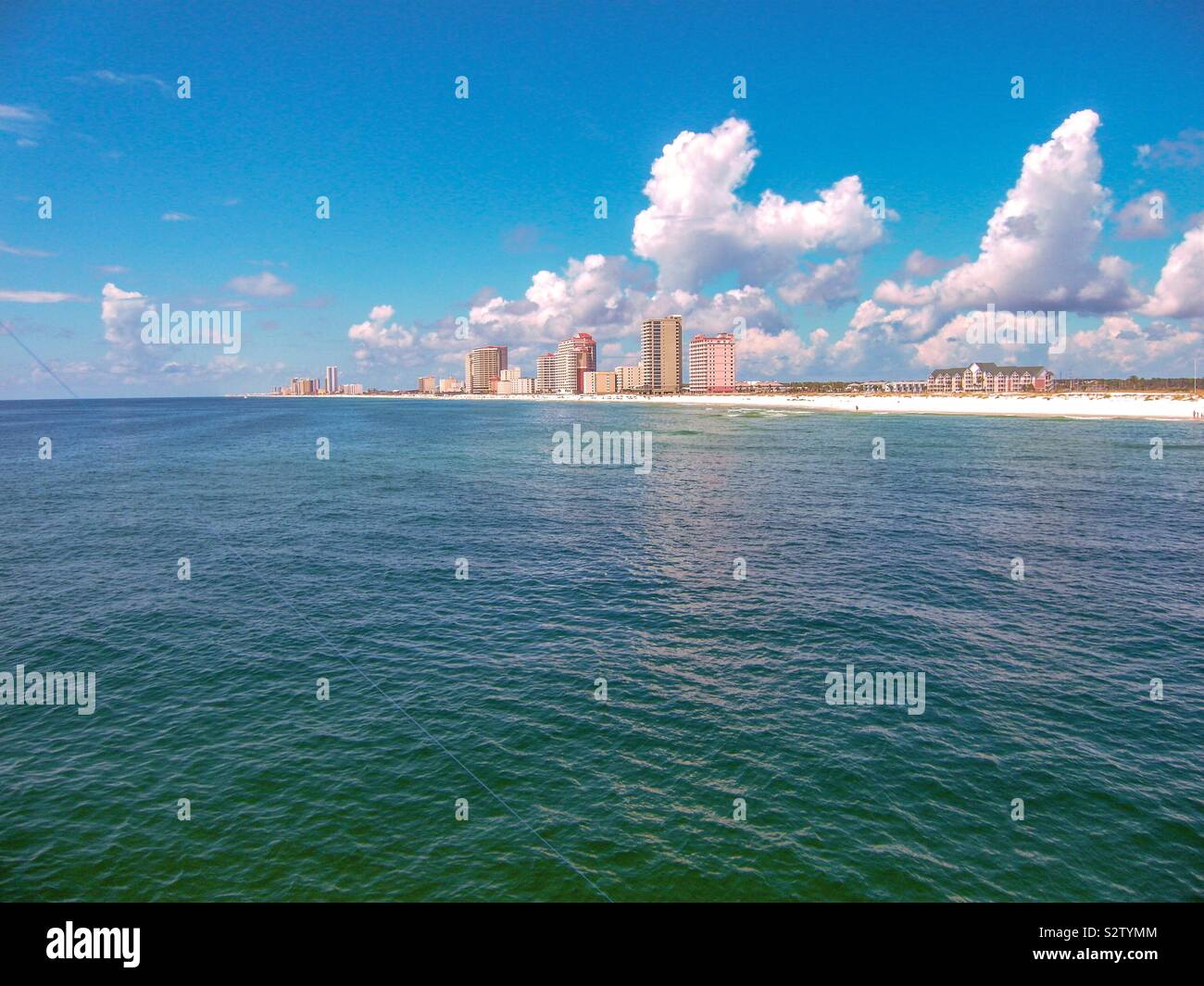 Gulf Shores, Alabama beach Stock Photo - Alamy
