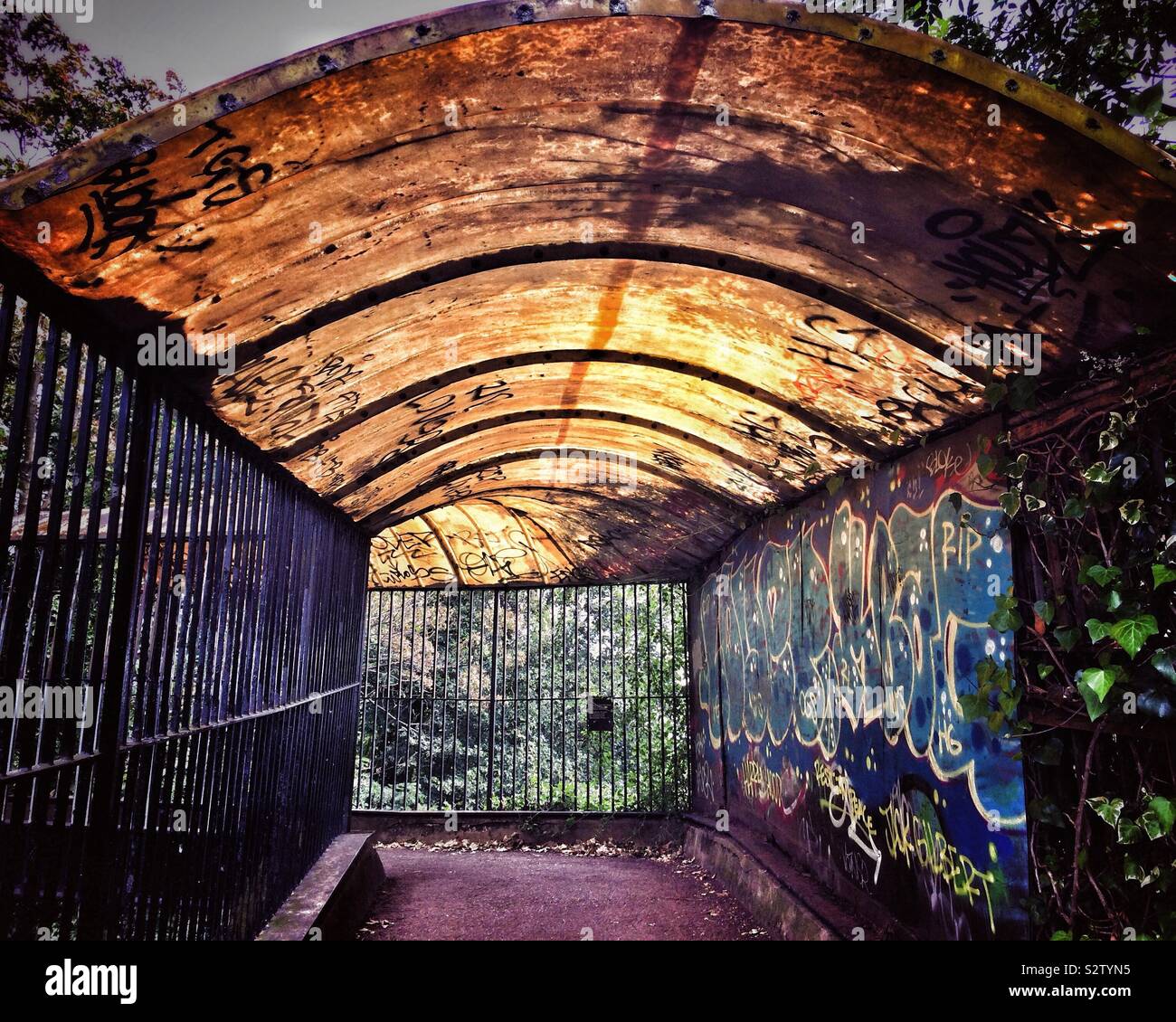 Tunnel - Smartphone Captured Stock Image