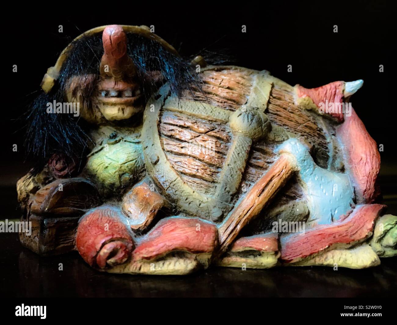 Norwegian Troll figurine Stock Photo