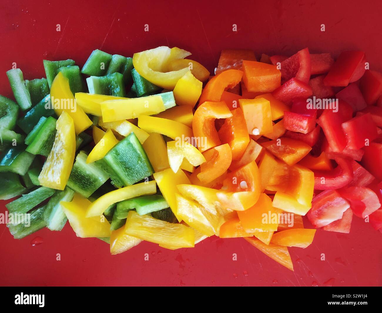 Peppers green yellow red hires stock photography and images Alamy