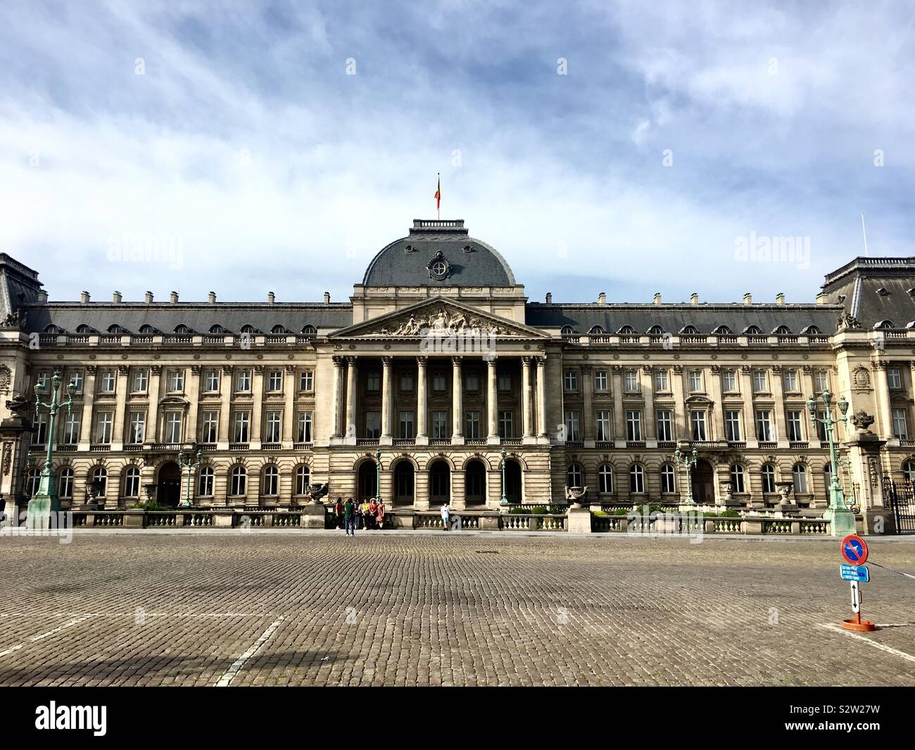 Brussels - Smartphone Captured Stock Image