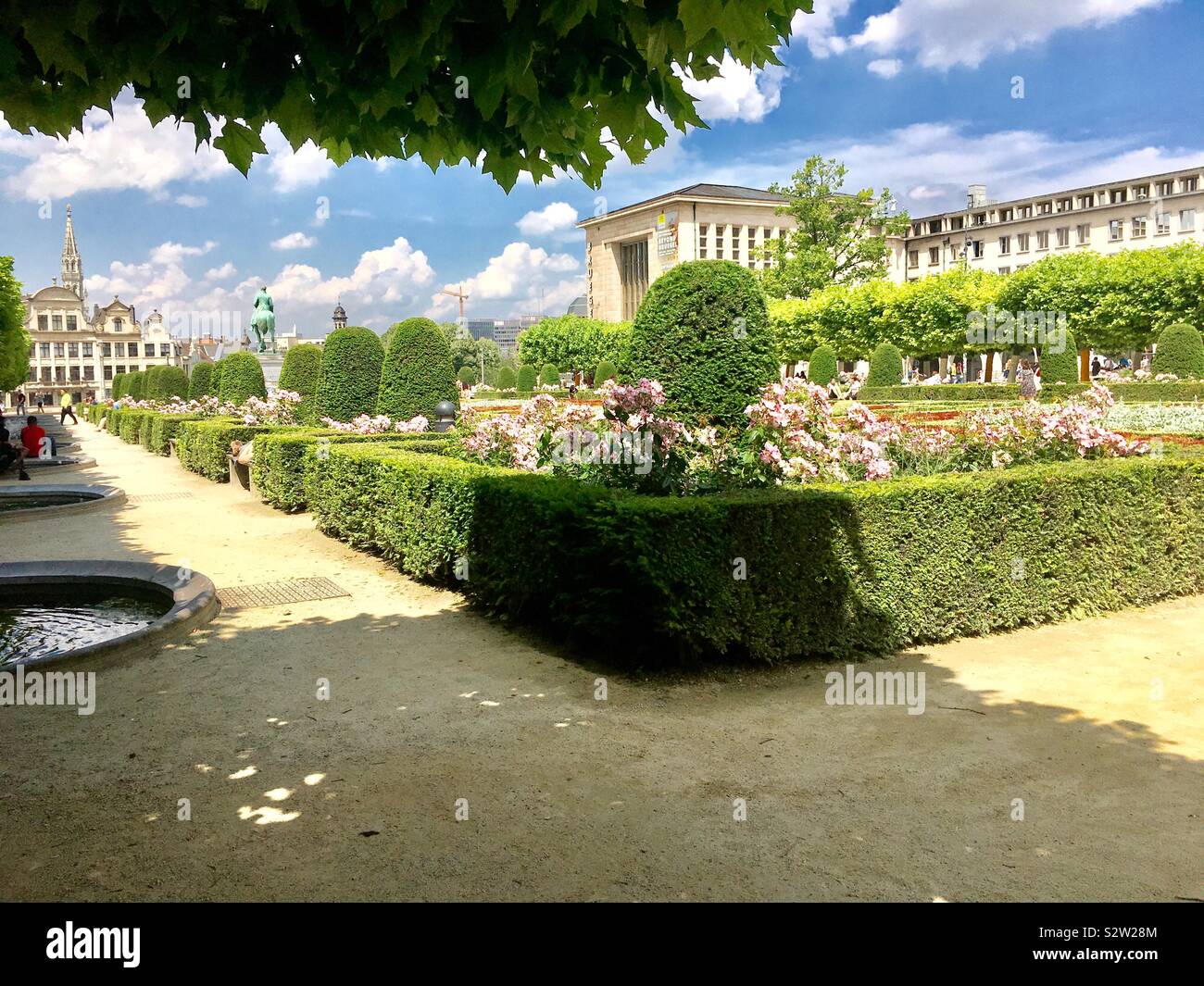 Brussels - Smartphone Captured Stock Image