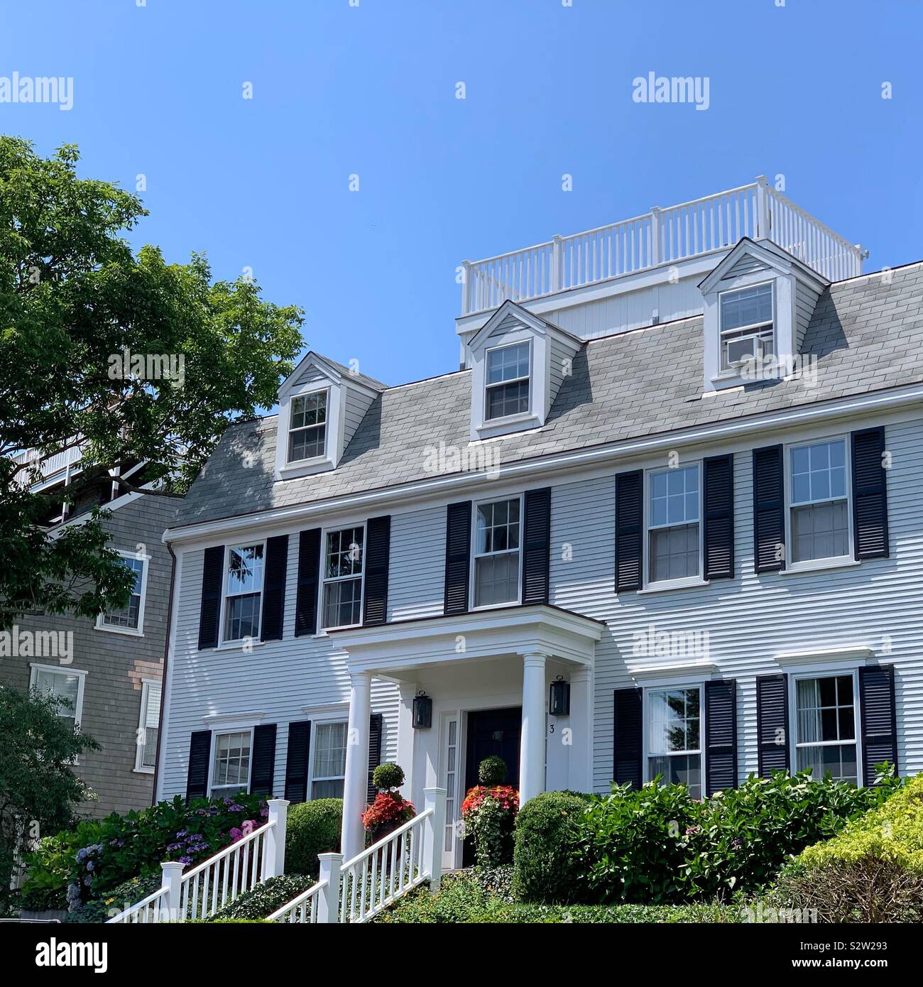 A home in Nantucket Town, Nantucket Island, Massachusetts, United States Stock Photo