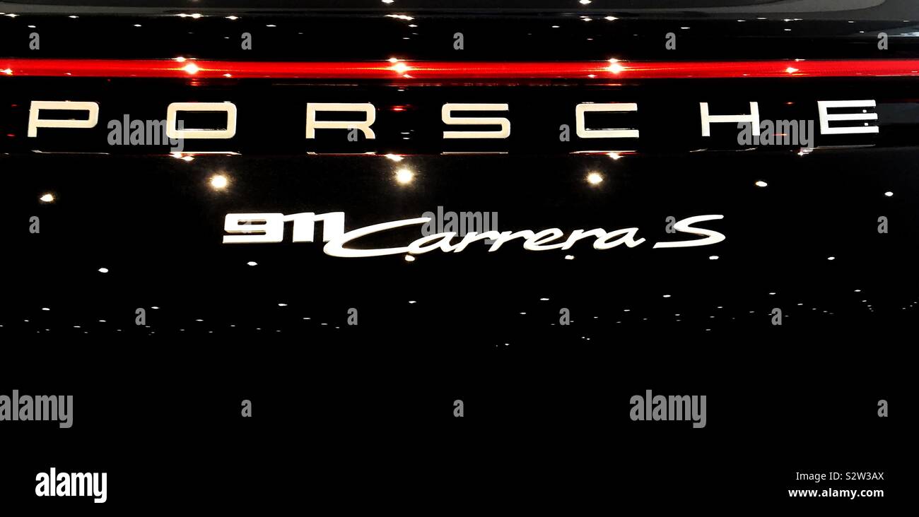 Porsche 911 - Smartphone Captured Stock Image