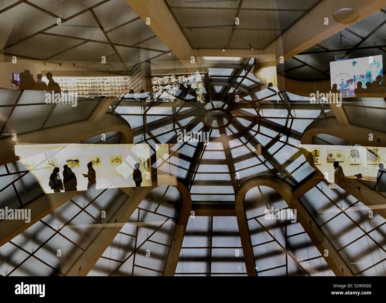 Guggenheim Museum-New York Stock Photo