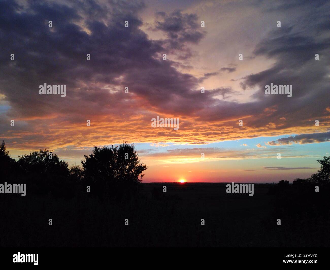 and the sun goes down