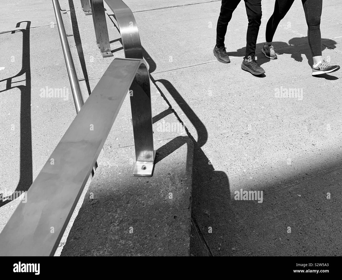 People walking - Smartphone Captured Stock Image