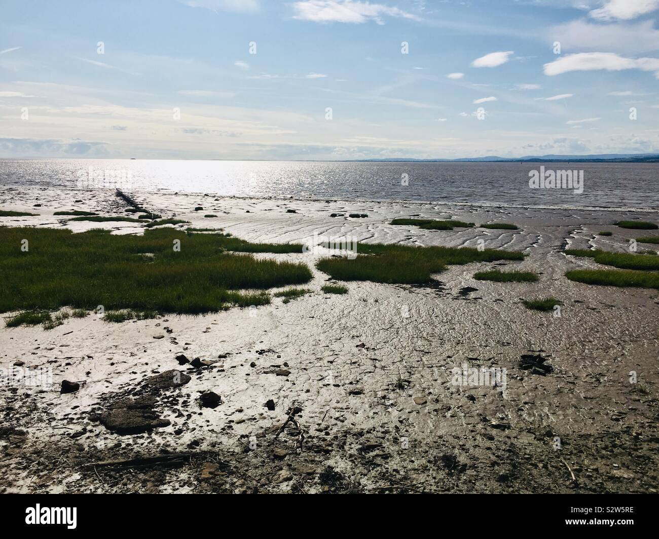 Severn Beach in south Gloucester, England, UK Stock Photo Alamy