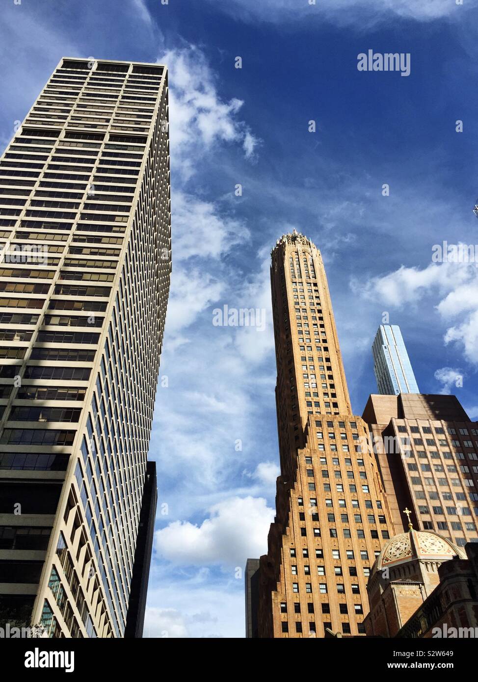 NYC - Smartphone Captured Stock Image