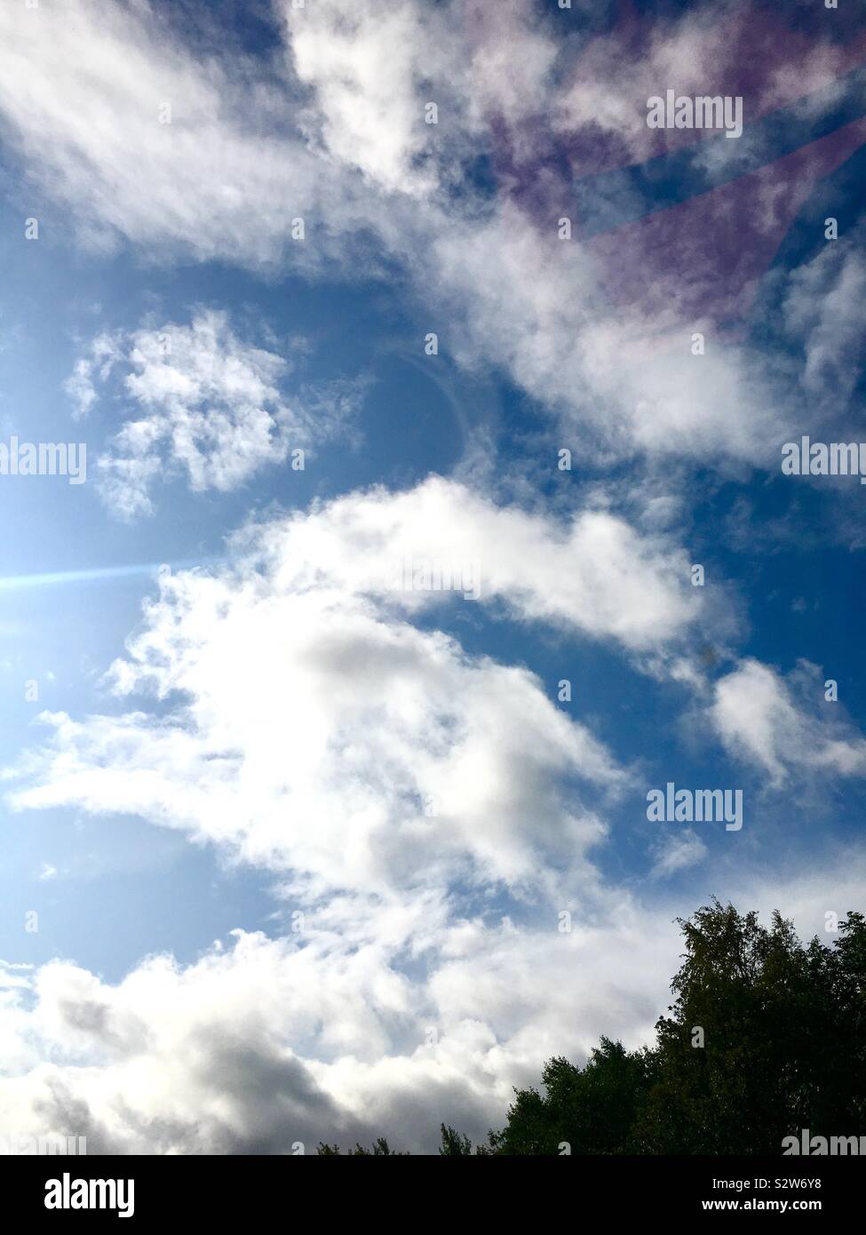 Clouds - Smartphone Captured Stock Image