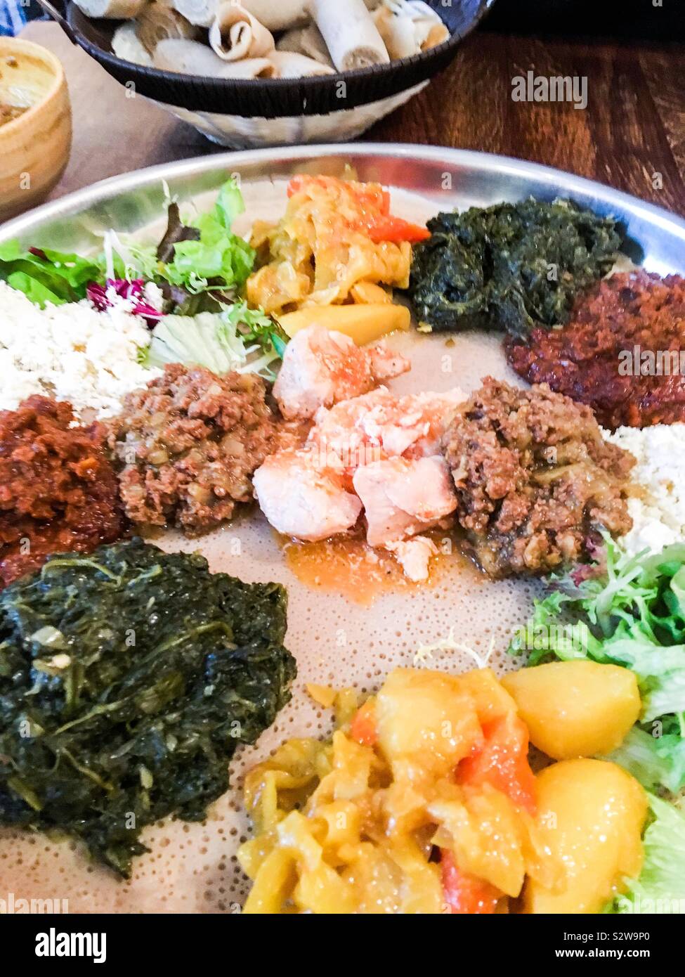 Ethiopian food hi-res stock photography and images - Alamy