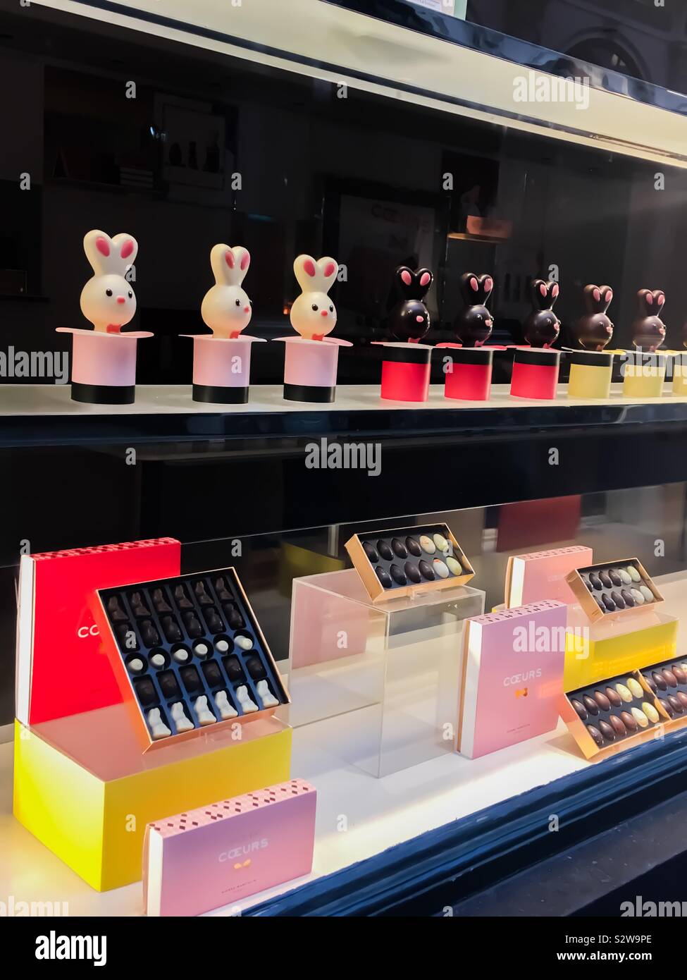Chocolate bunnies - Smartphone Captured Stock Image