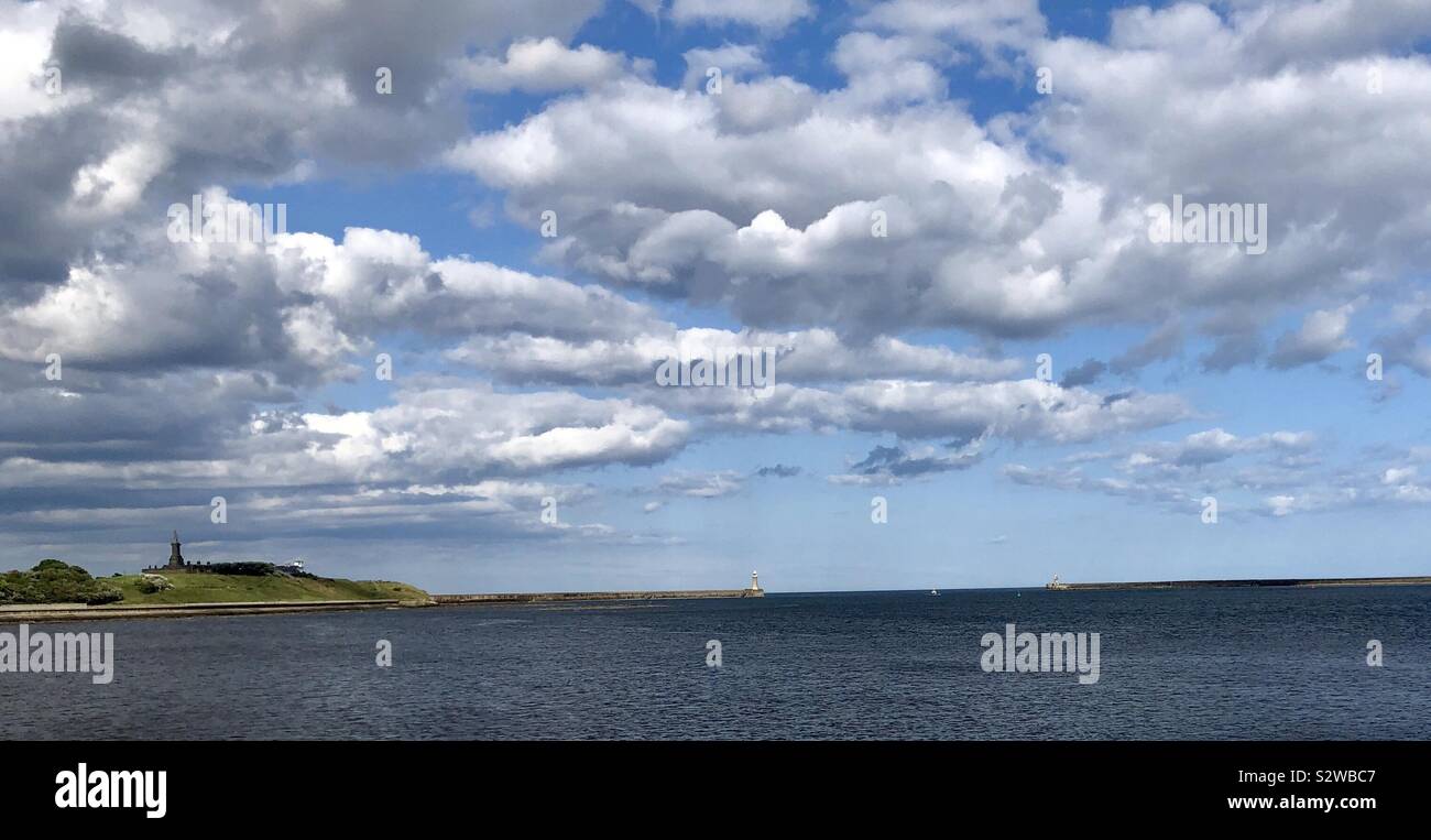 A View from North Shields Stock Photo