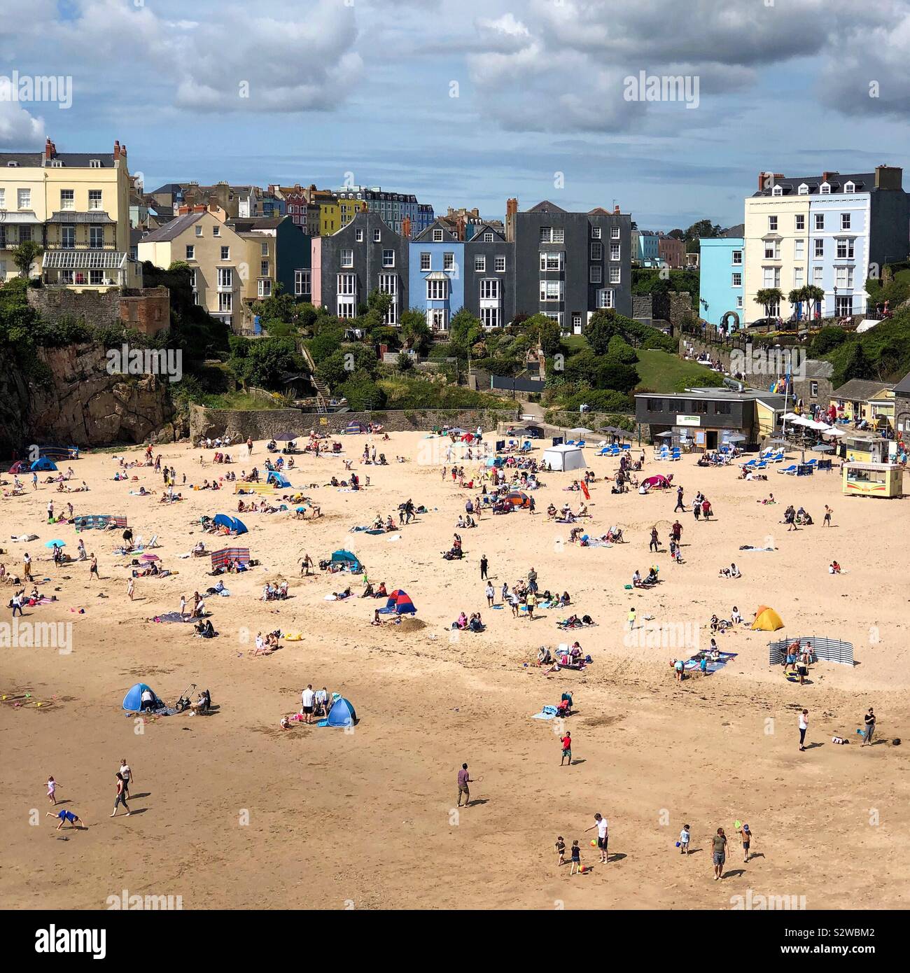 British summer time. - Smartphone Captured Stock Image