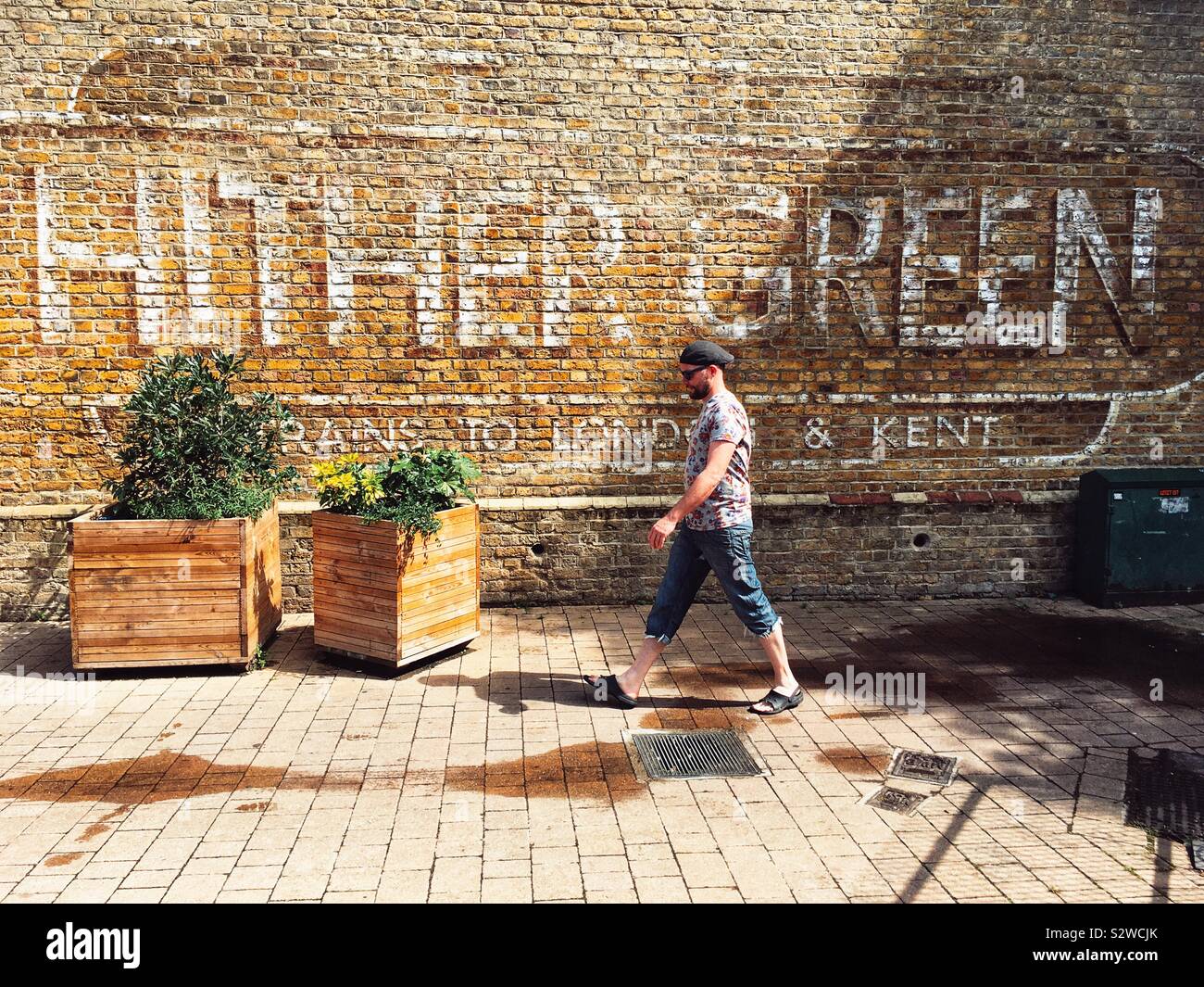 Hither Green train station in London, England in August 2019 Stock Photo