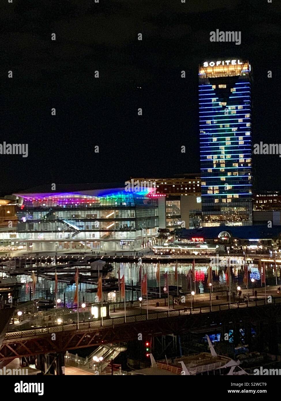Darling Harbour Australia - Smartphone Captured Stock Image