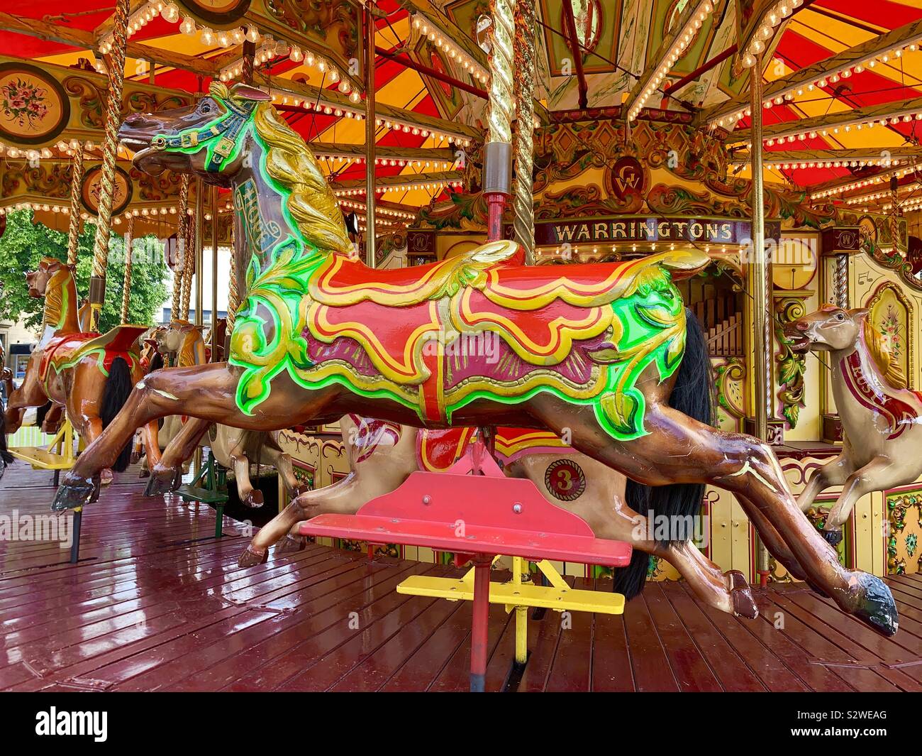 Carousel - Smartphone Captured Stock Image