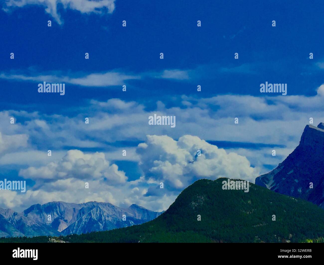 Banff National Park, Rimrock Hotel outdoor patio, Banff, Alberta