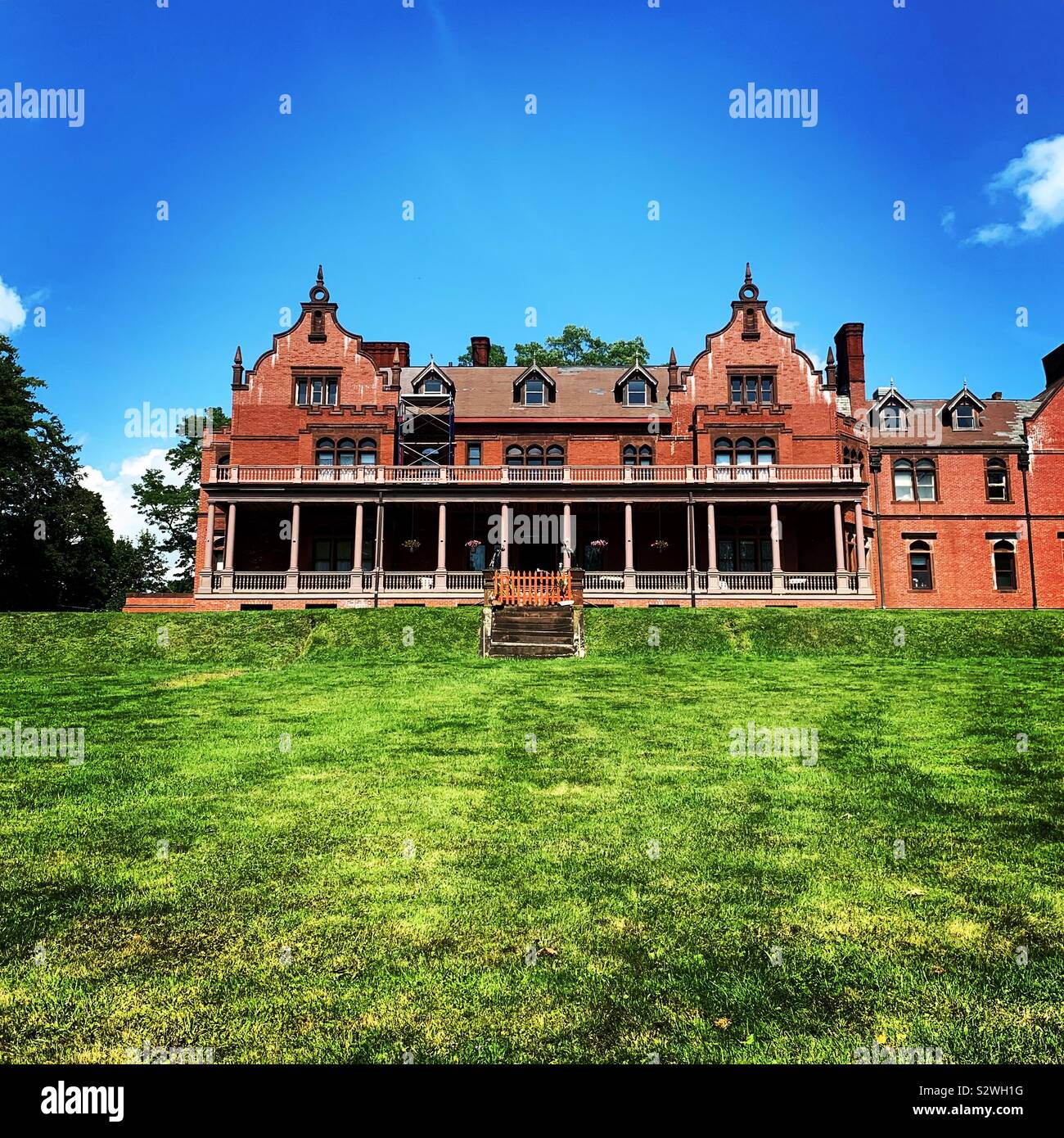 Ventford Hall Mansion and Gilded Age Museum, Lenox, Massachusetts, United States - Smartphone Captured Stock Image