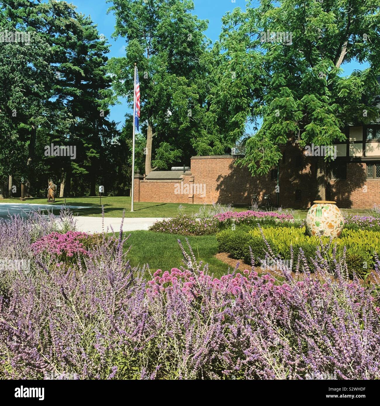 Blantyre resort, Lenox, Massachusetts, United States - Smartphone Captured Stock Image