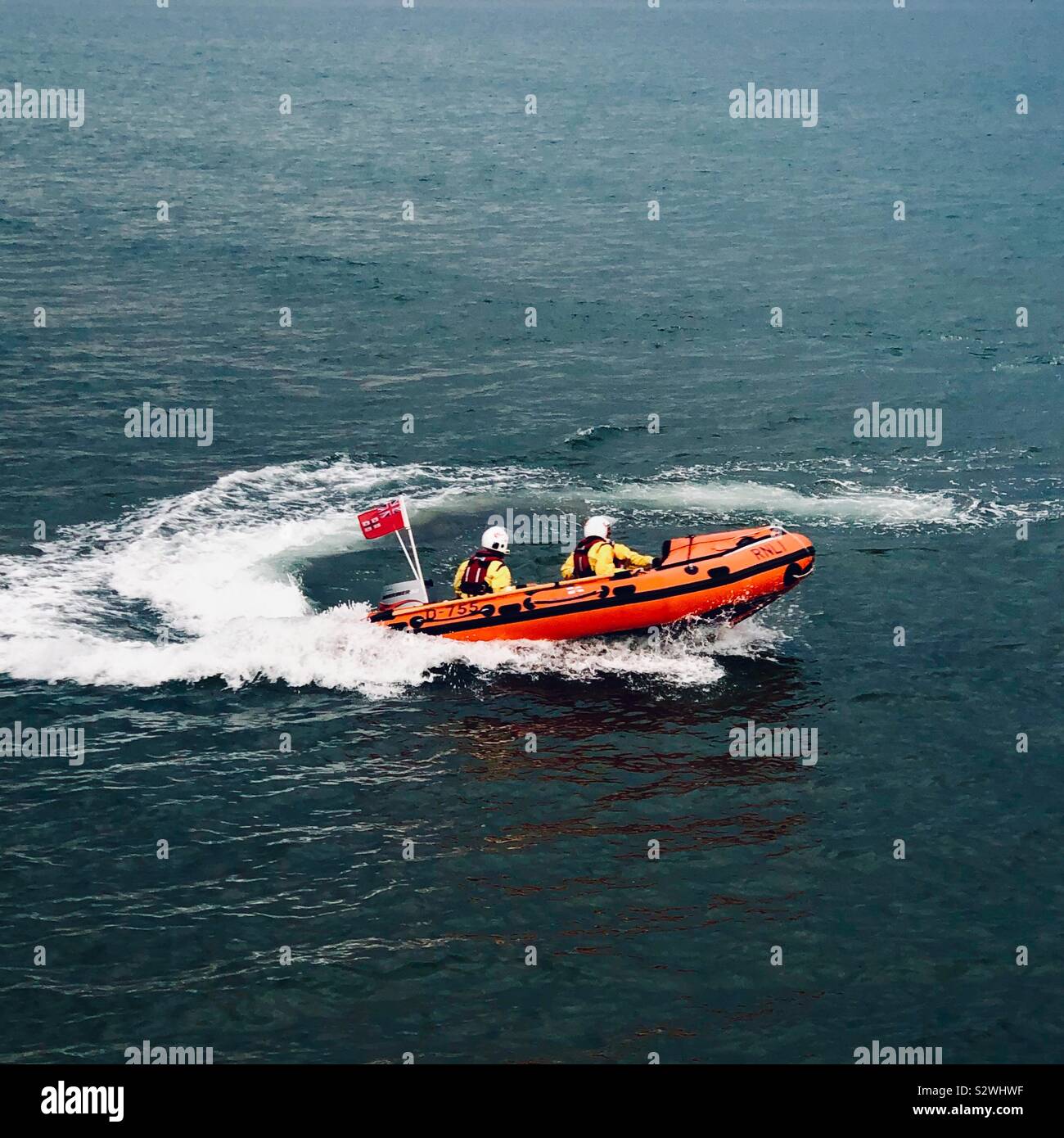Whitby Lifeboat Stock Photo