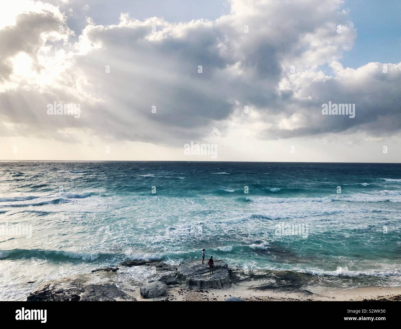 The whole world in front of you - Smartphone Captured Stock Image