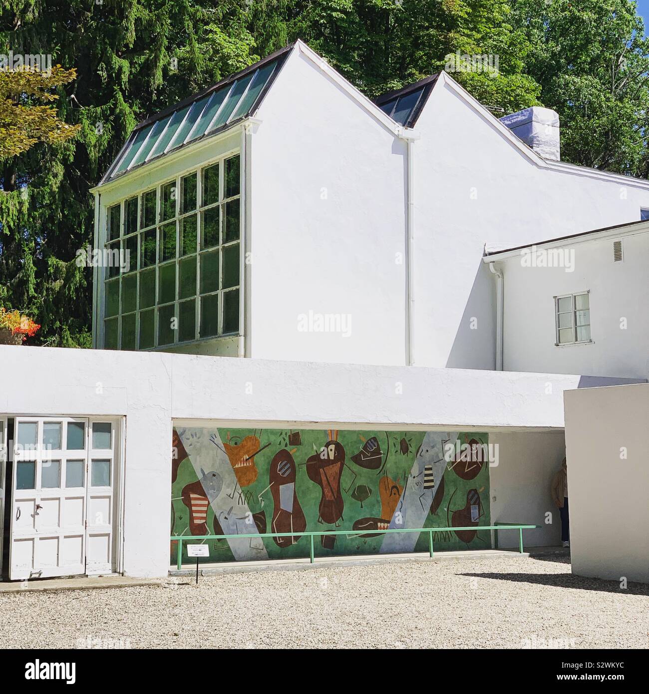 The Frelinghuysen Morris House & Studio, Lenox, Massachusetts, United States - Smartphone Captured Stock Image