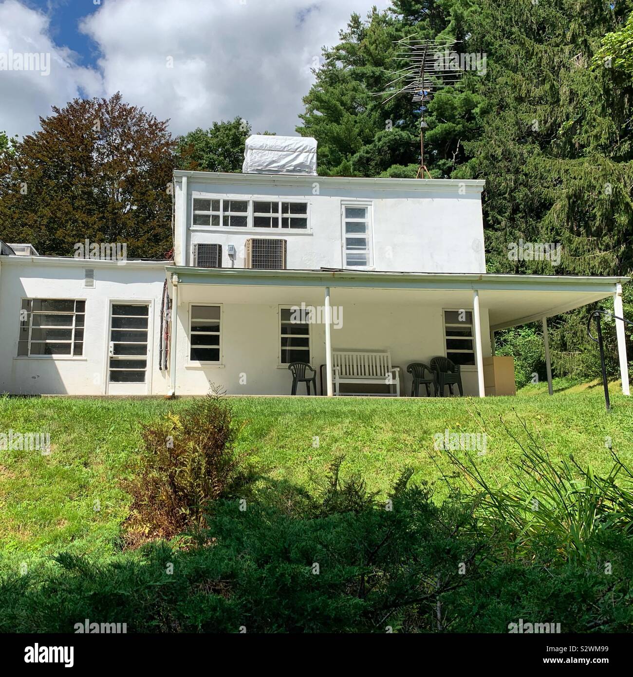 Frelinghuysen Morris House & Studio, Lenox, Massachusetts, United States - Smartphone Captured Stock Image