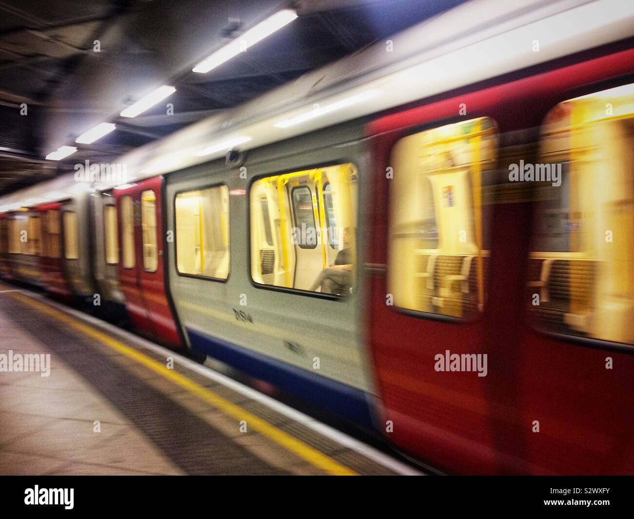 London underground - Smartphone Captured Stock Image