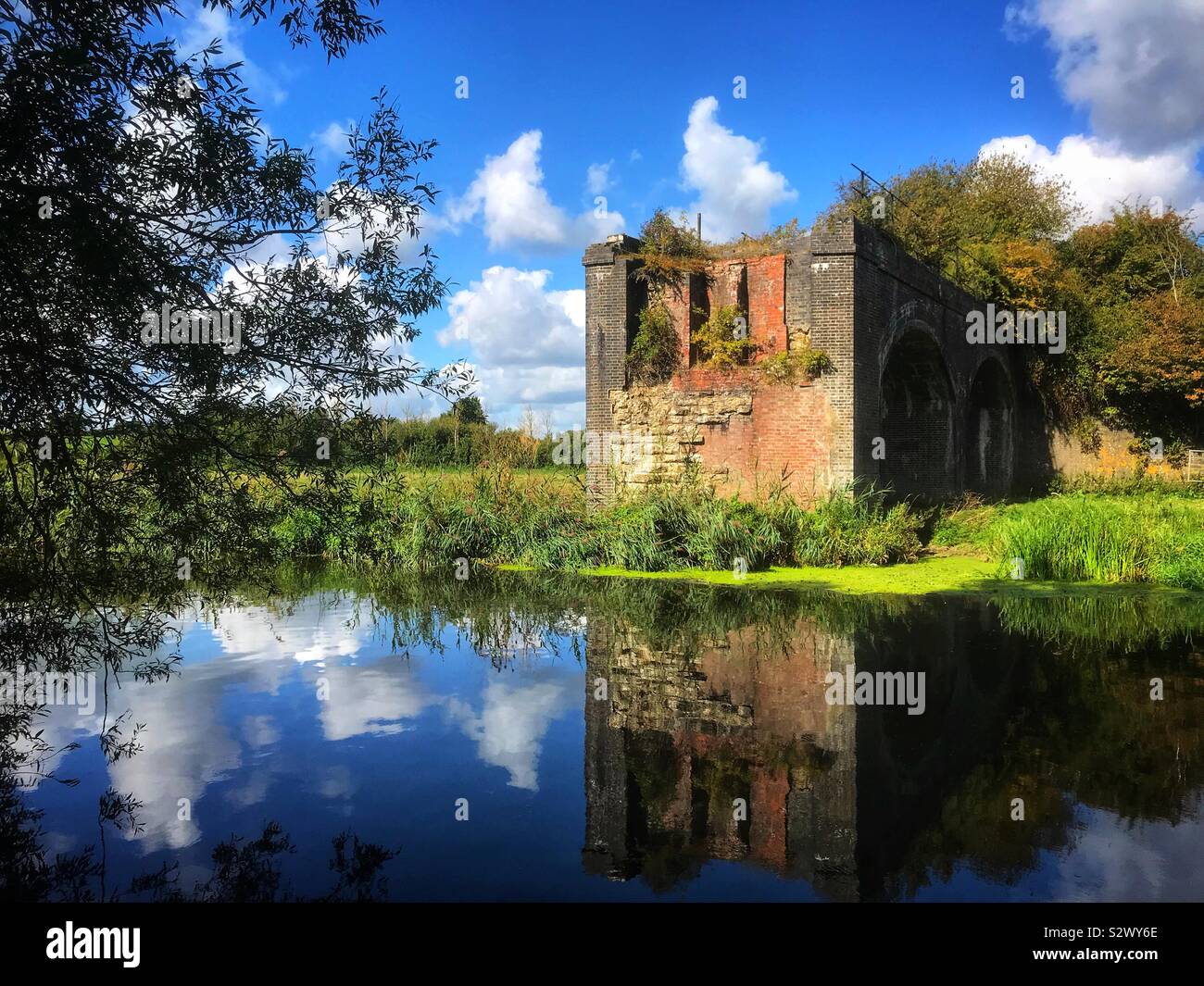 River Stour Dorset - Smartphone Captured Stock Image