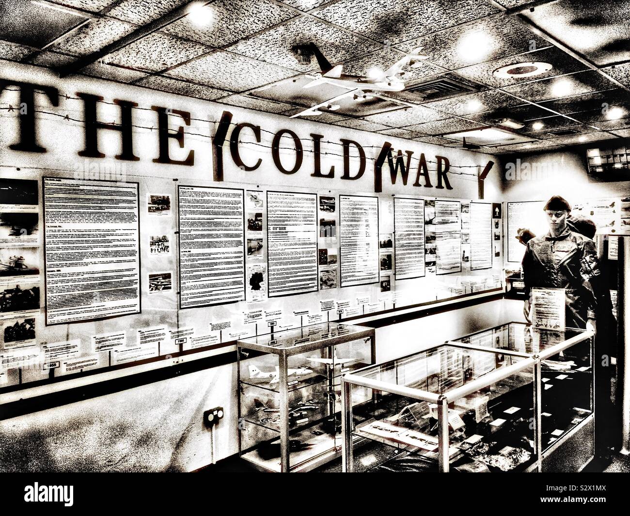 The Cold War museum - Smartphone Captured Stock Image