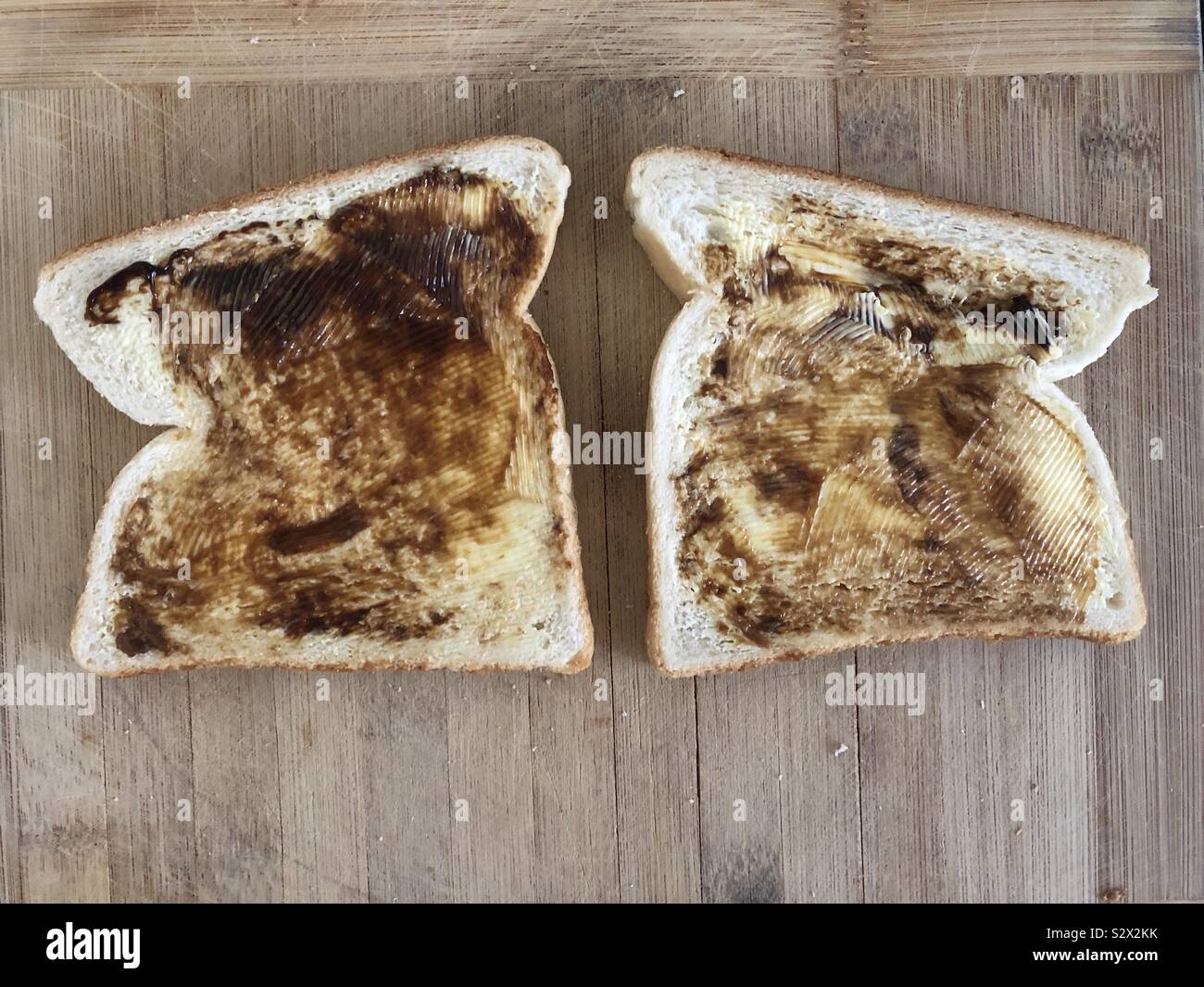 and butter on white bread is a typical Australian Photo Alamy
