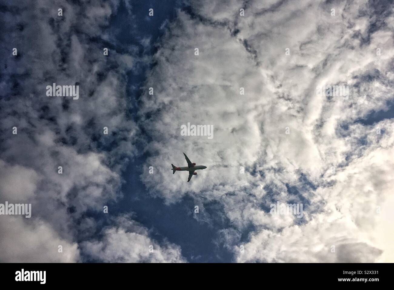 Jet airliner - Smartphone Captured Stock Image