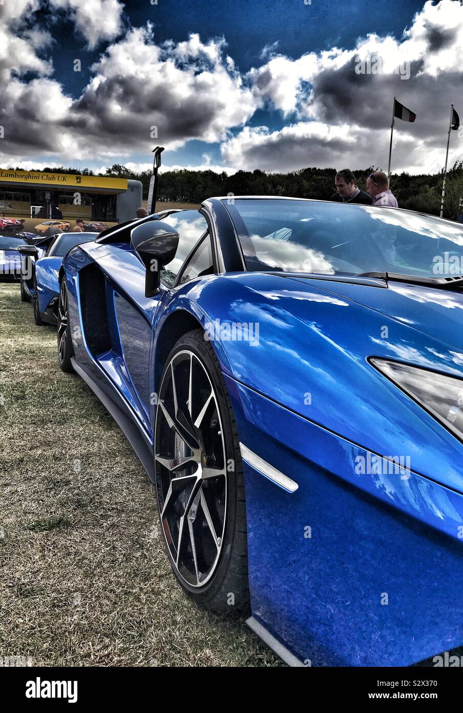 Lamborghini Aventadors At Bedfordshire Car Show - UK Stock Photo - Alamy