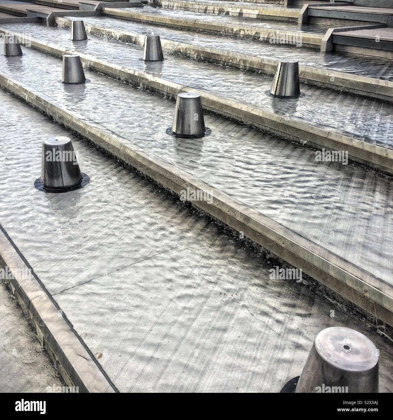 Water Feature - Smartphone Captured Stock Image