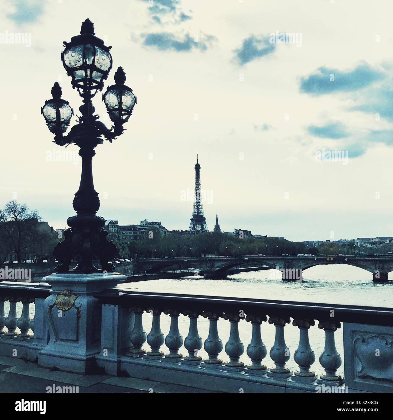 Paris forever - Smartphone Captured Stock Image