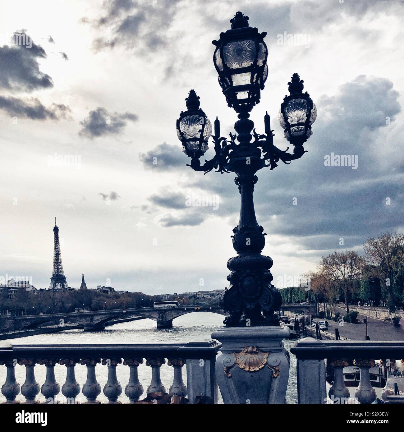 Paris forever - Smartphone Captured Stock Image